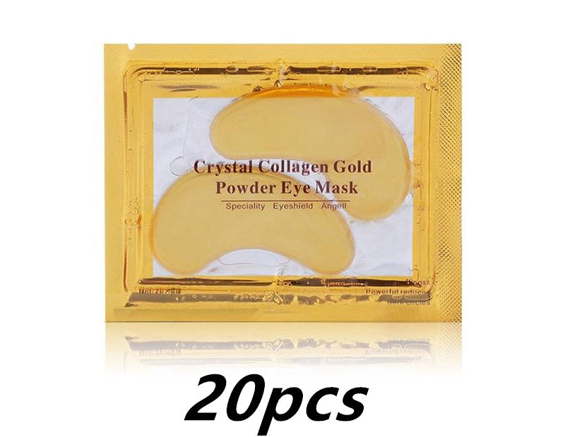 Gold Crystal Collagen Patches For Eye Anti-Aging Acne Eye Mask Korean Skin Care Cosmetics