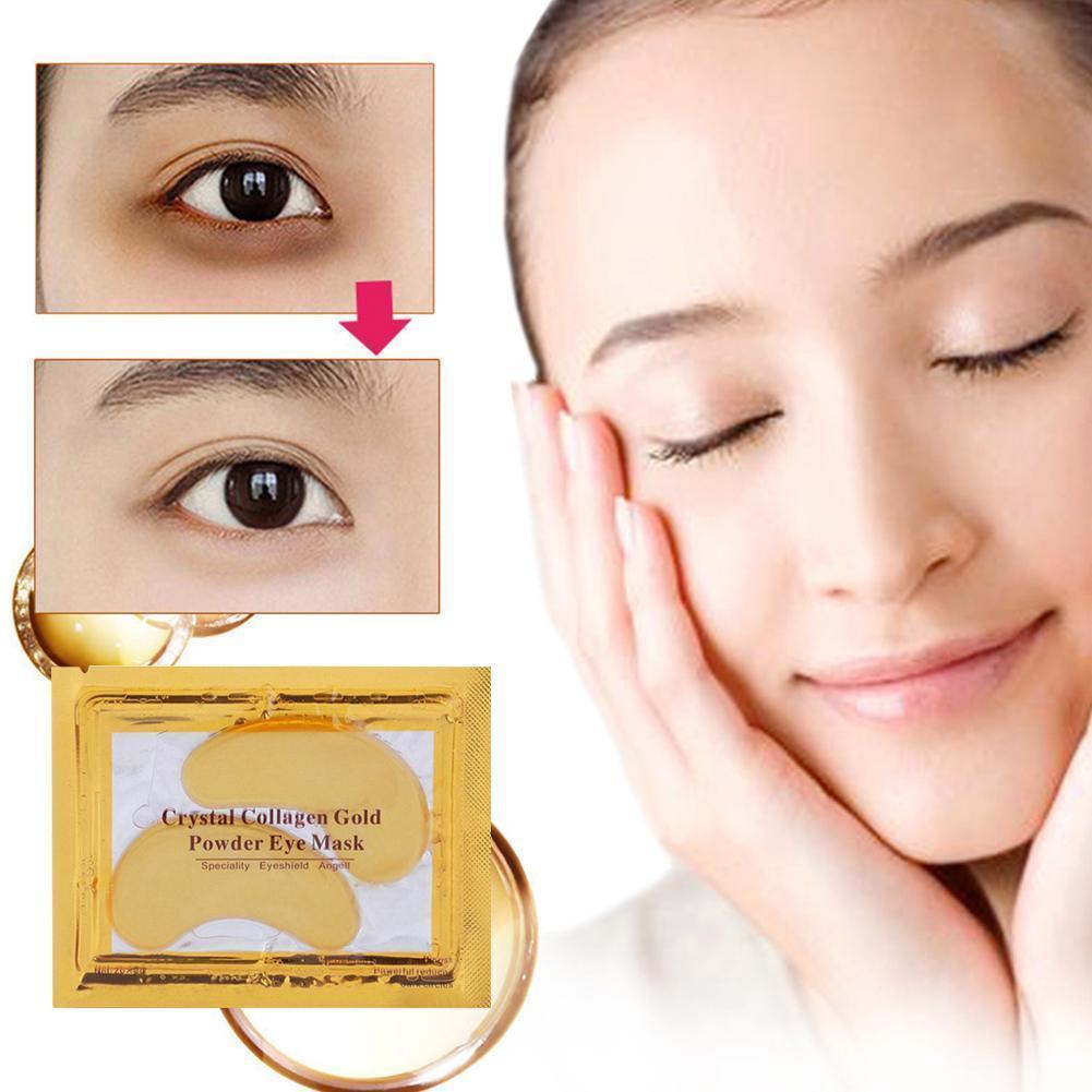 Gold Crystal Collagen Patches For Eye Anti-Aging Acne Eye Mask Korean Skin Care Cosmetics