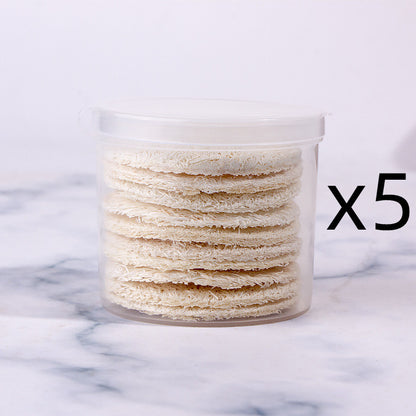 Reusable Exfoliating Loofah Round Makeup Skin Care Remover Sponge Pads