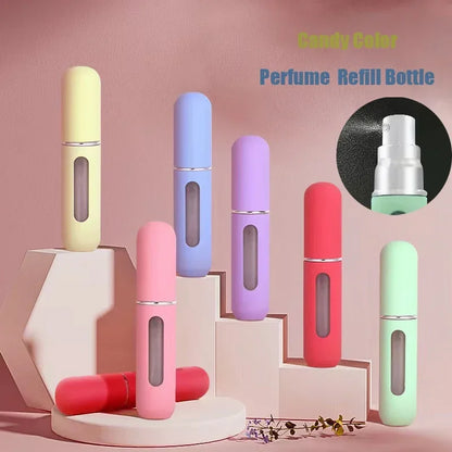 Mini Travel Portable Perfume Bottle Liquid Sub-Bottling Fine Mist Spray Refillable