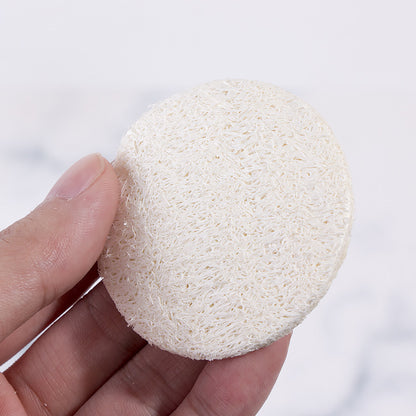 Reusable Exfoliating Loofah Round Makeup Skin Care Remover Sponge Pads